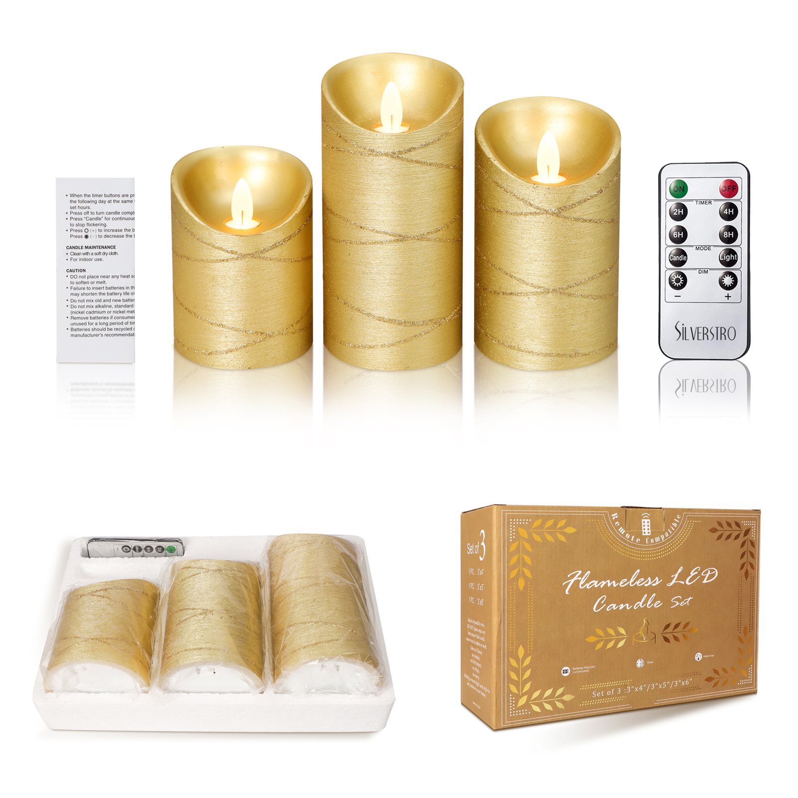 Flickering Flameless Candles 2